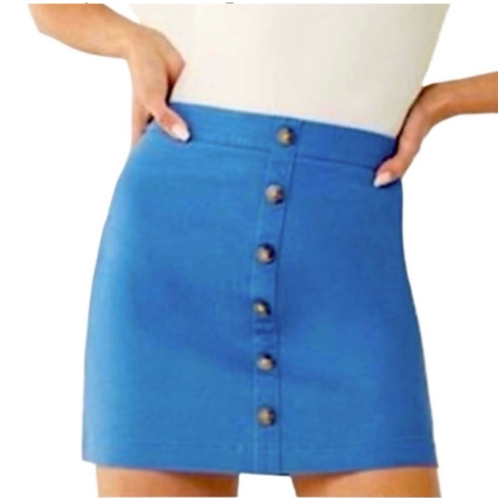 Forever 21 Miniskirt, Blue, Size S